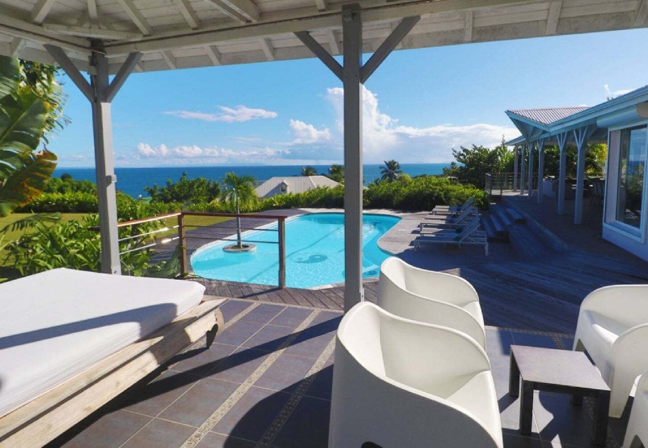 Villa à Sainte-Anne - Villa à Sainte Anne G194 - 4 ch piscine vue mer