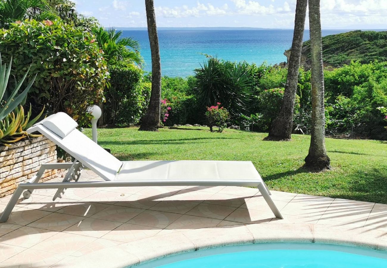 Villa à Sainte-Anne - Villa Ste anne G169A 4ch vue mer piscine