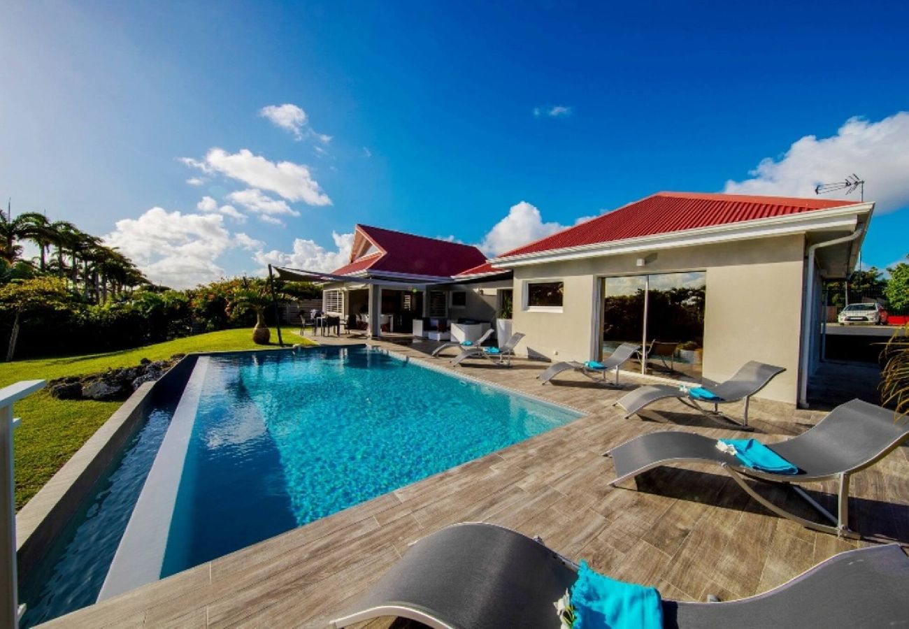 Villa à Saint-François - Villa G187C St François 5 chambres piscine privée