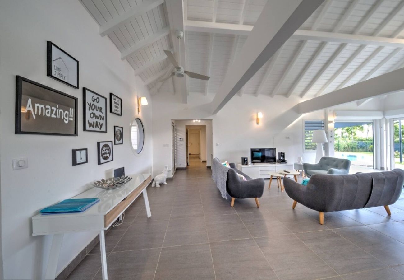 Villa à Saint-François - Villa G187C St François 5 chambres piscine privée