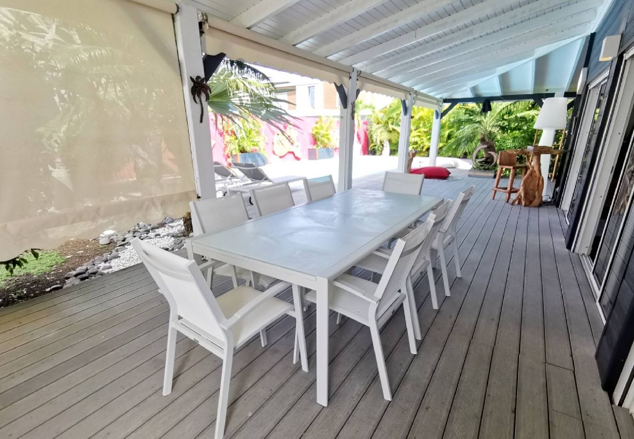 Villa à Saint-François - Villa à Saint François G163C 4 ch piscine plage