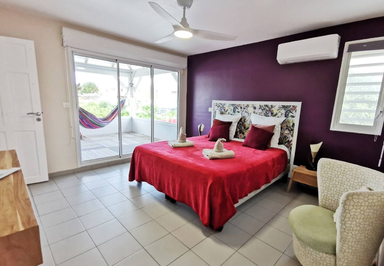 Villa à Saint-François - Villa à Saint François G163C 4 ch piscine plage