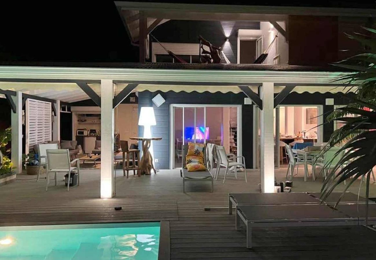 Villa à Saint-François - Villa à Saint François G163C 4 ch piscine plage