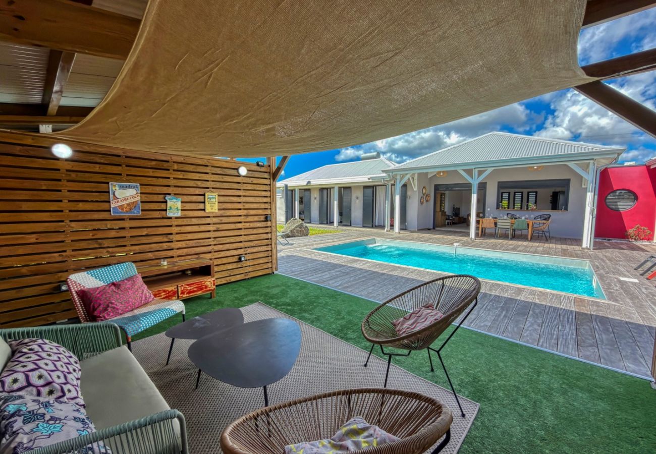Villa à Saint-François - Villa à Saint François G079 - 4 chambres piscine