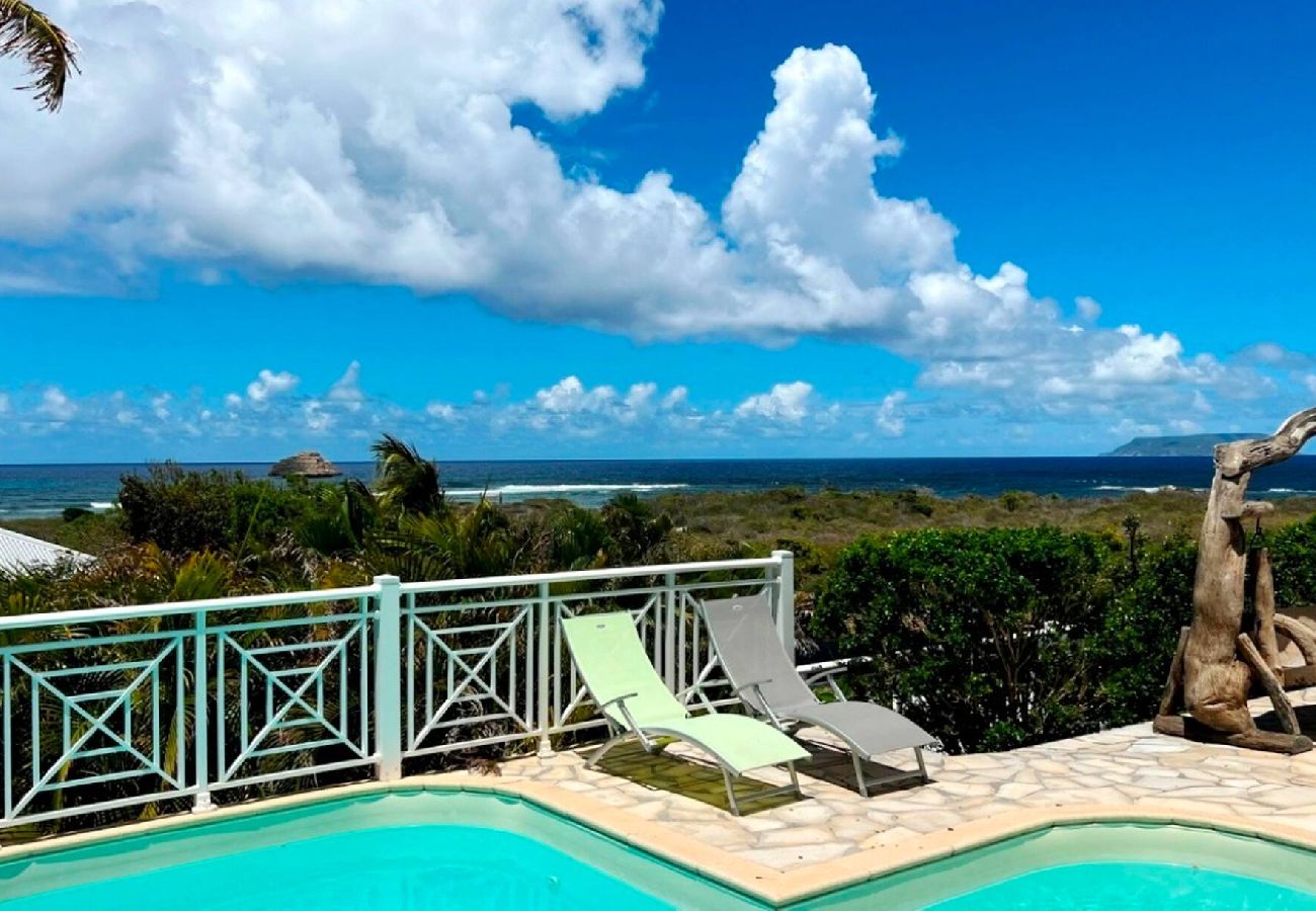 Villa à Saint-François - Villa à Saint-François G058 2 ch piscine vue mer
