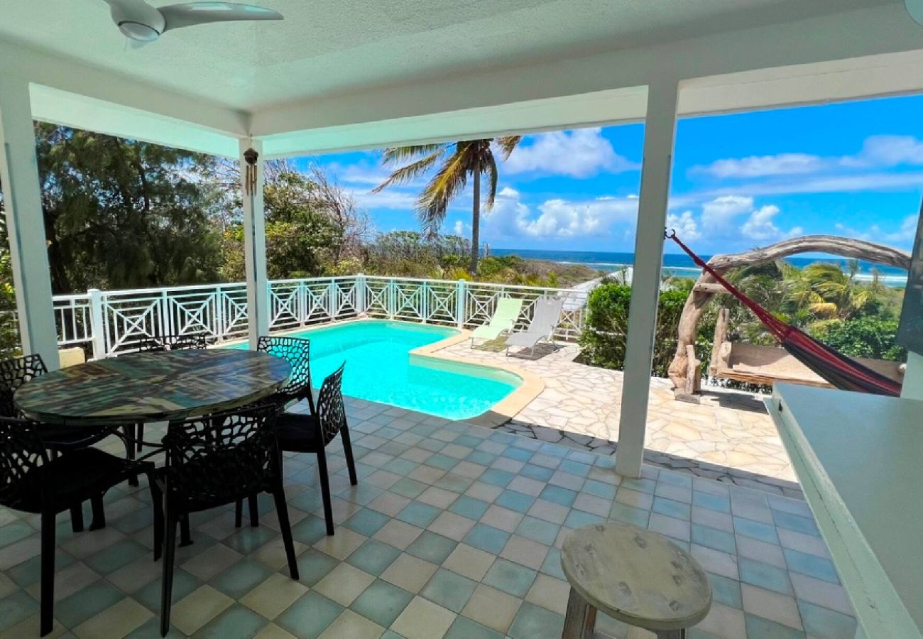 Villa à Saint-François - Villa à Saint-François G058 2 ch piscine vue mer