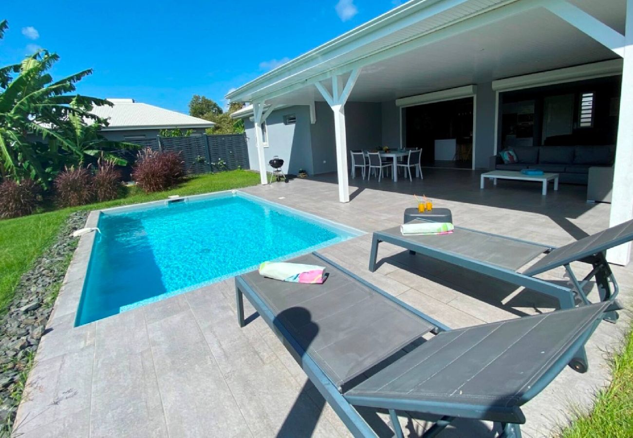 Villa à Le Gosier - Villa Gosier ref G111A 3ch 6 pers piscine