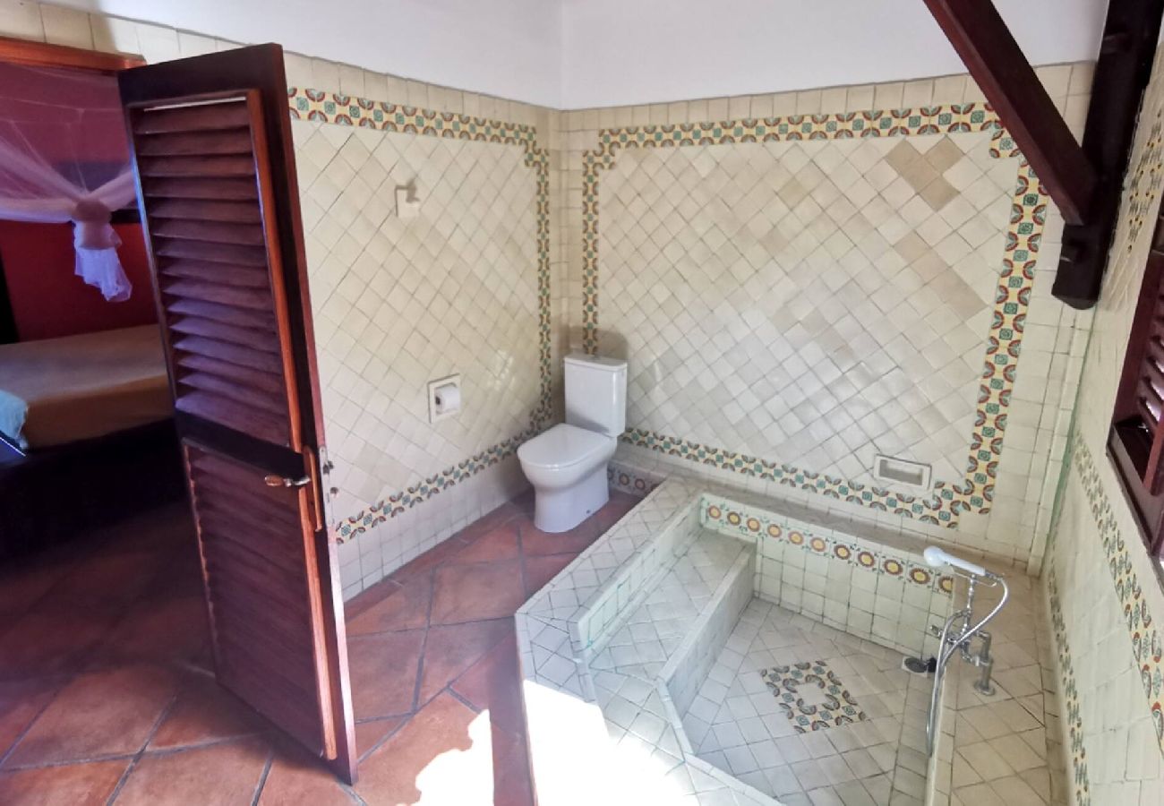 Villa à Deshaies - Villa à Deshaies G199 vue mer 11 pers piscine