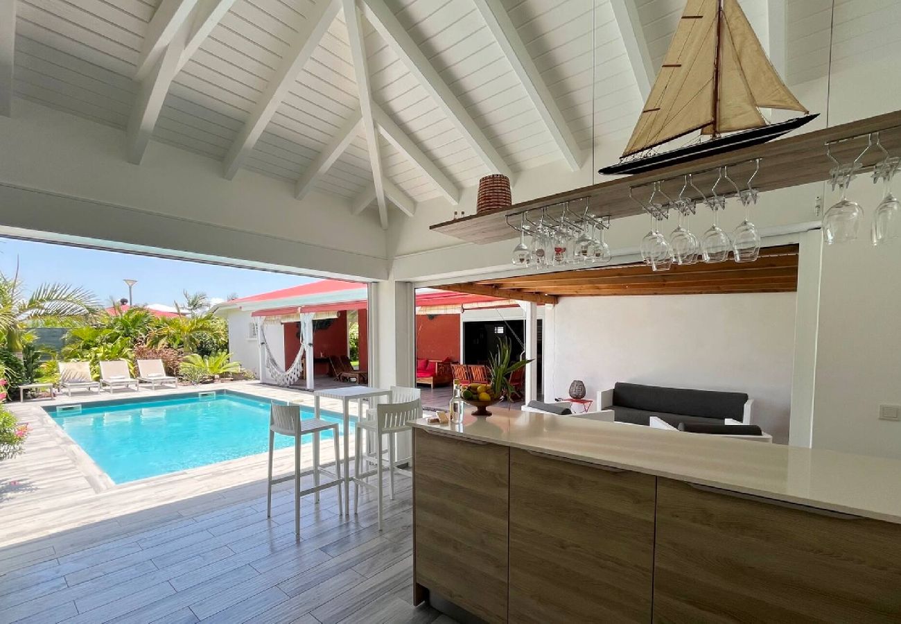Villa à Saint-François - Villa à Saint François G043B - 4 chambres piscine