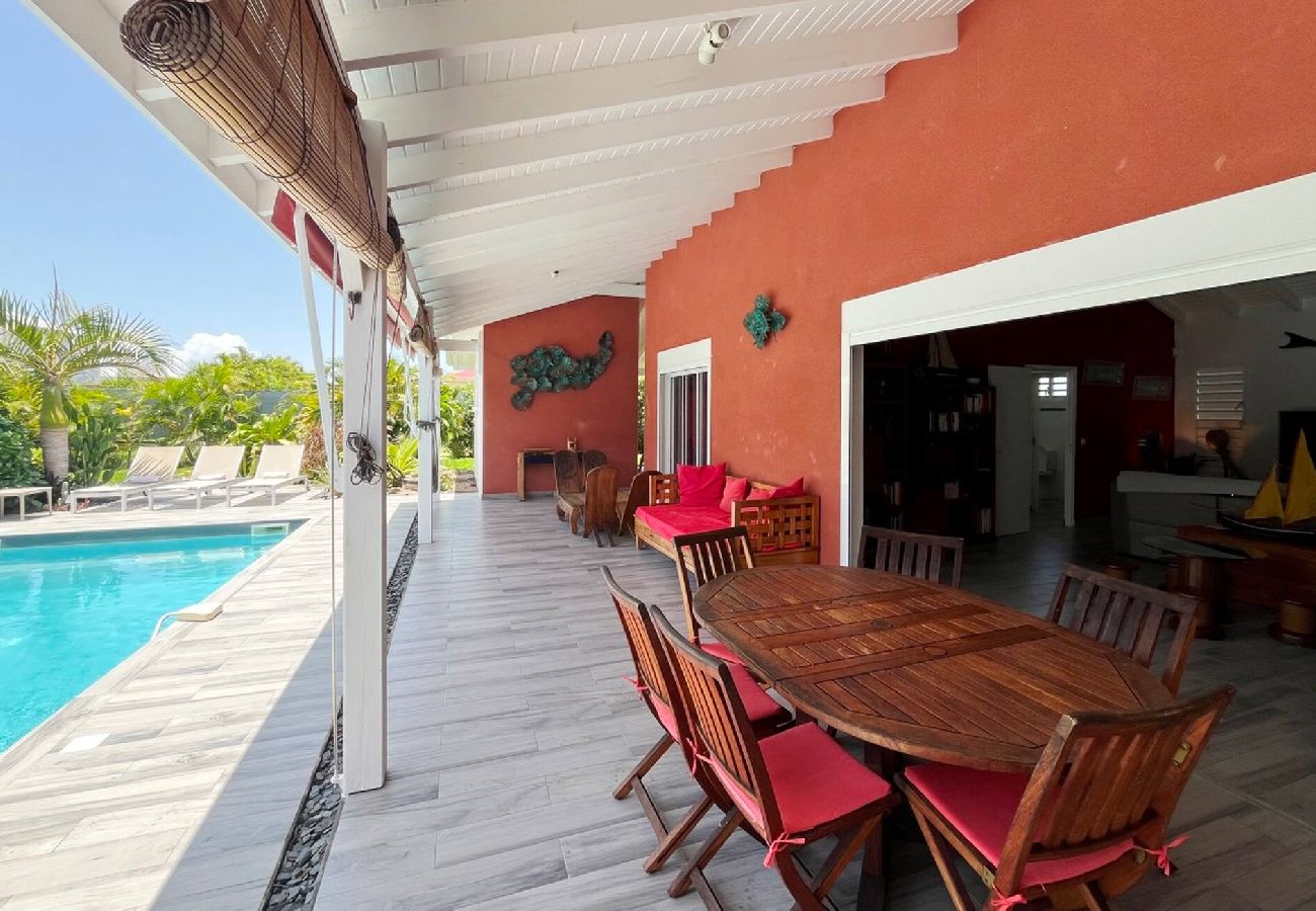 Villa à Saint-François - Villa à Saint François G043B - 4 chambres piscine