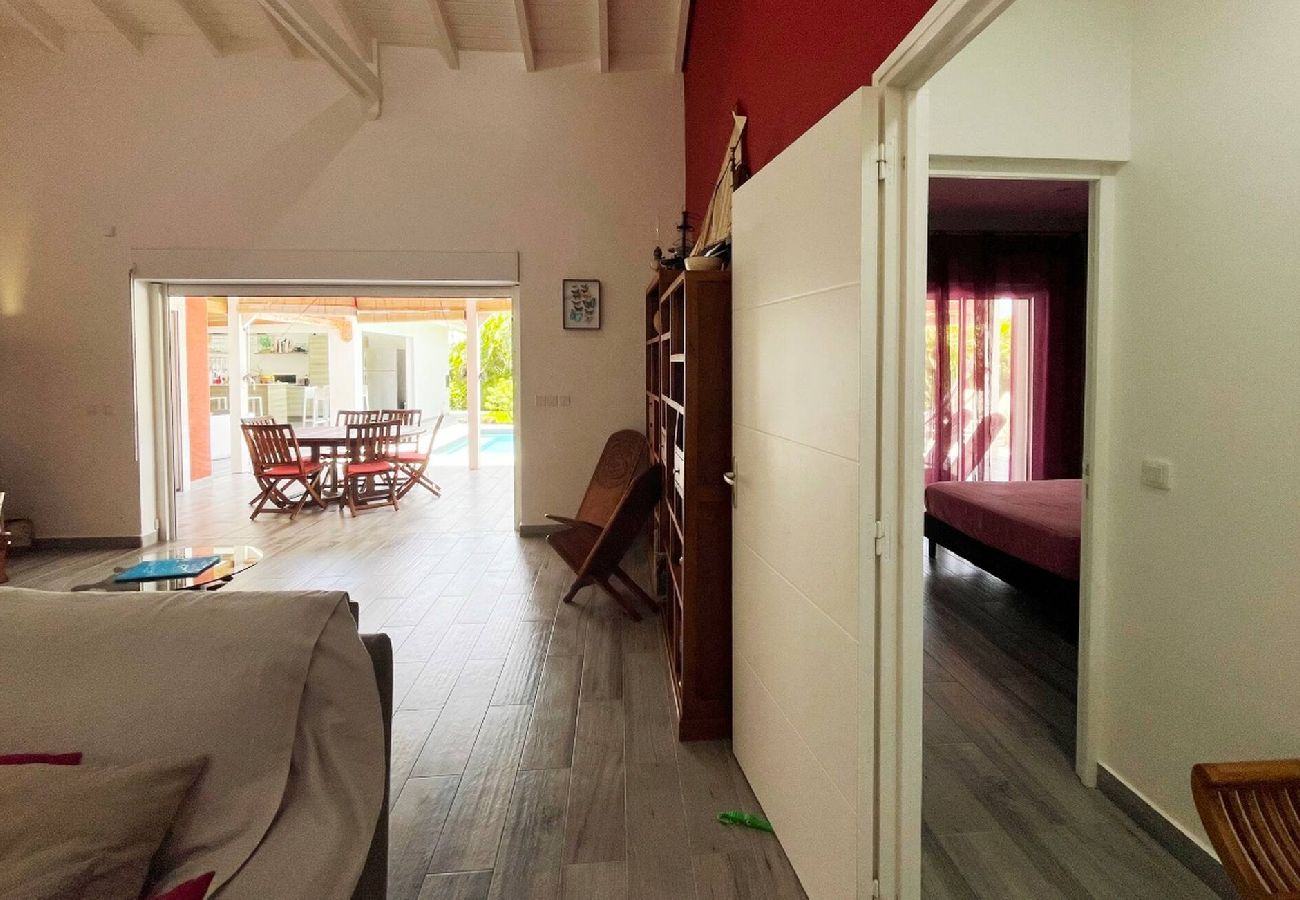 Villa à Saint-François - Villa à Saint François G043B - 4 chambres piscine