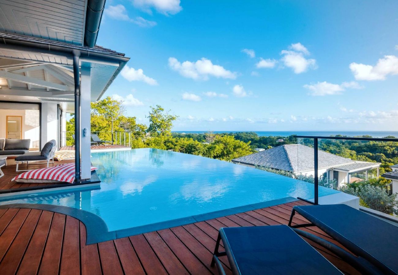 Villa à Sainte-Anne - Villa à Sainte Anne G218 - 4 ch piscine vue mer