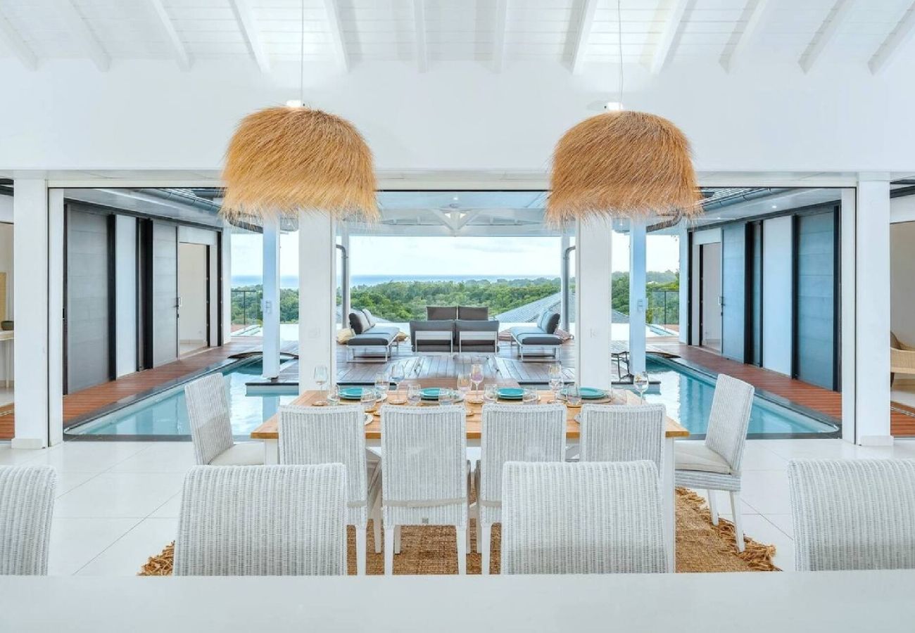 Villa à Sainte-Anne - Villa à Sainte Anne G218 - 4 ch piscine vue mer
