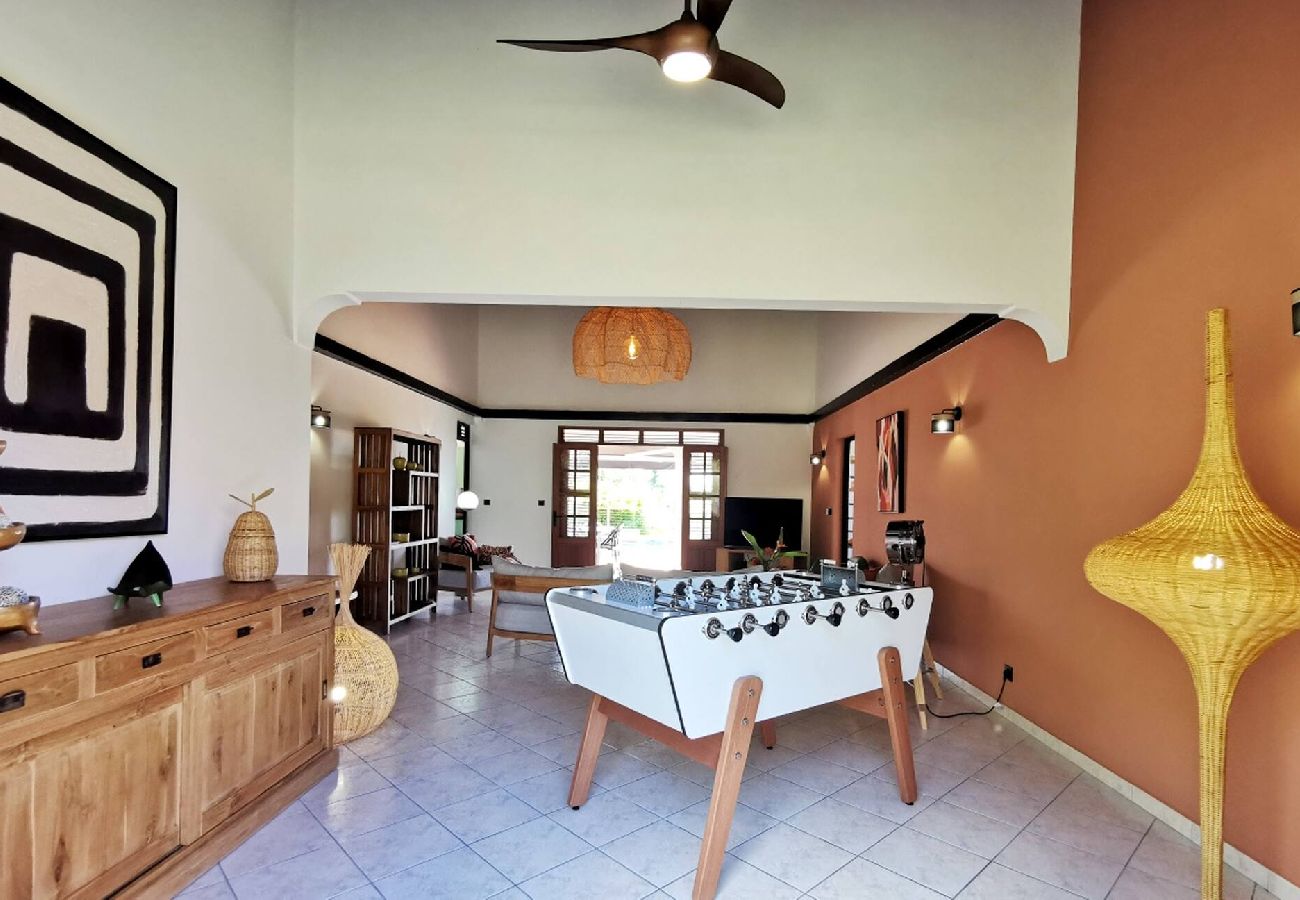 Villa à Deshaies - Villa à Deshaies G209 vue mer 8 pers piscine