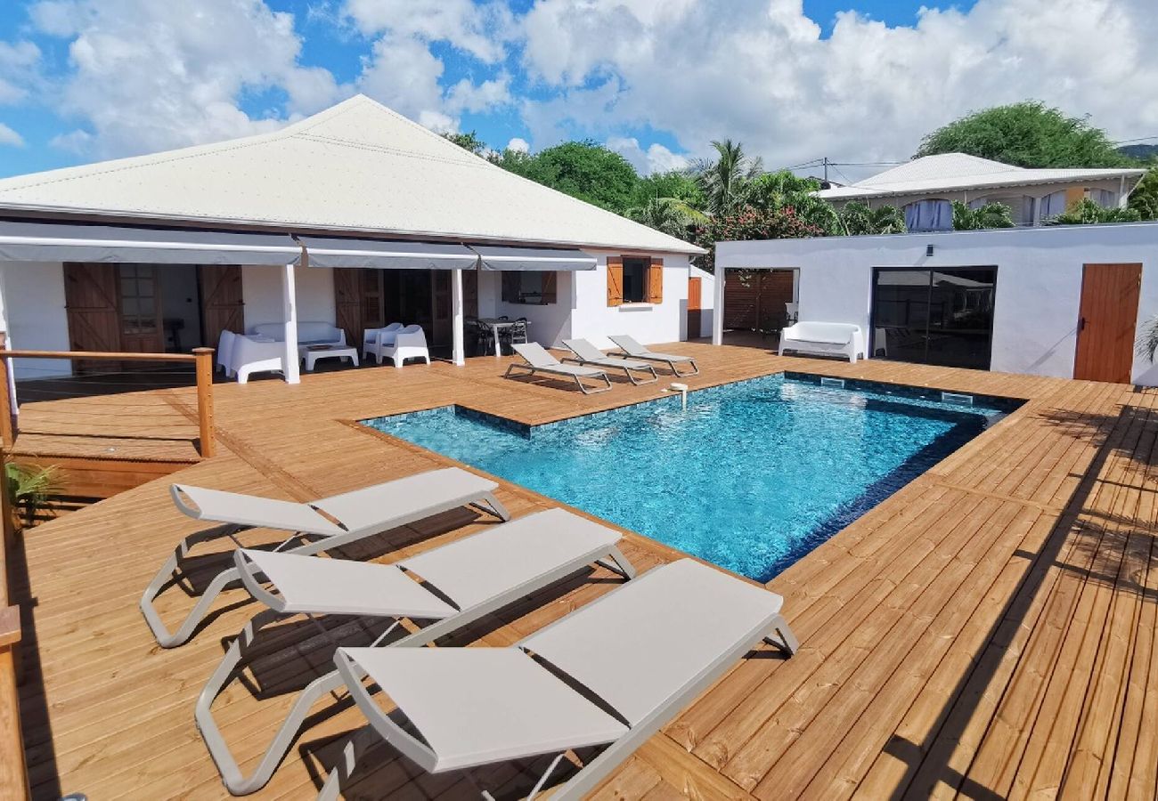 Villa à Deshaies - Villa à Deshaies G209 vue mer 8 pers piscine
