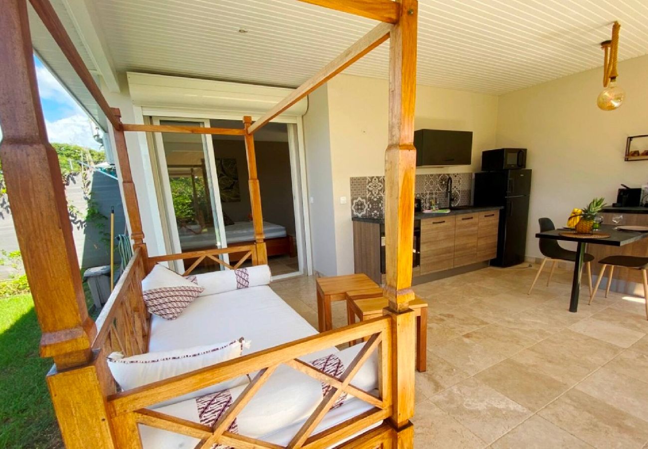 Villa à Le Gosier - Mini villa Gosier ref G015B 1ch 2 pers jacuzzi