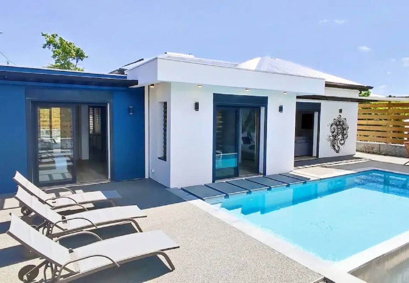 Villa à Sainte-Rose - Villa à Sainte Rose G156A piscine 3ch 8 pers