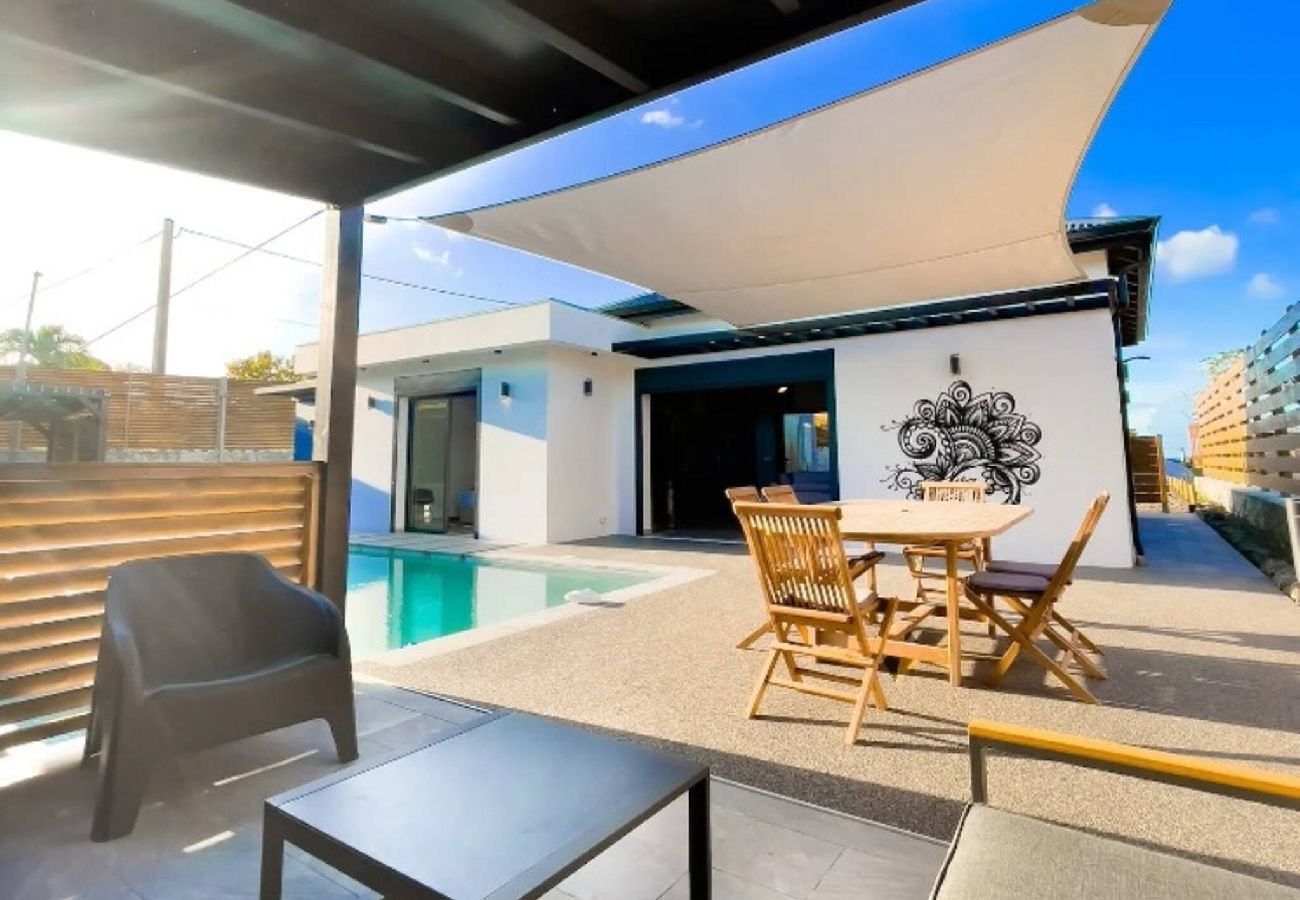 Villa à Sainte-Rose - Villa à Sainte Rose G156A piscine 3ch 8 pers