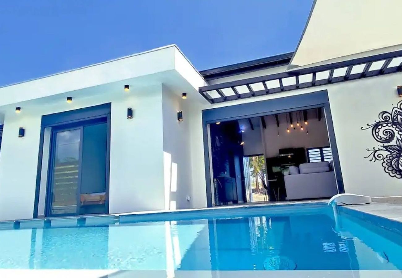 Villa à Sainte-Rose - Villa à Sainte Rose G156A piscine 3ch 8 pers