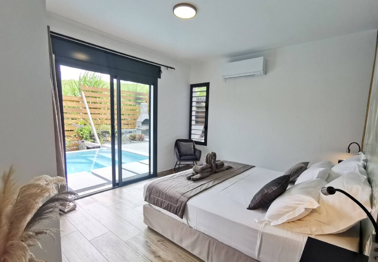Villa à Sainte-Rose - Villa à Sainte Rose G156A piscine 3ch 8 pers