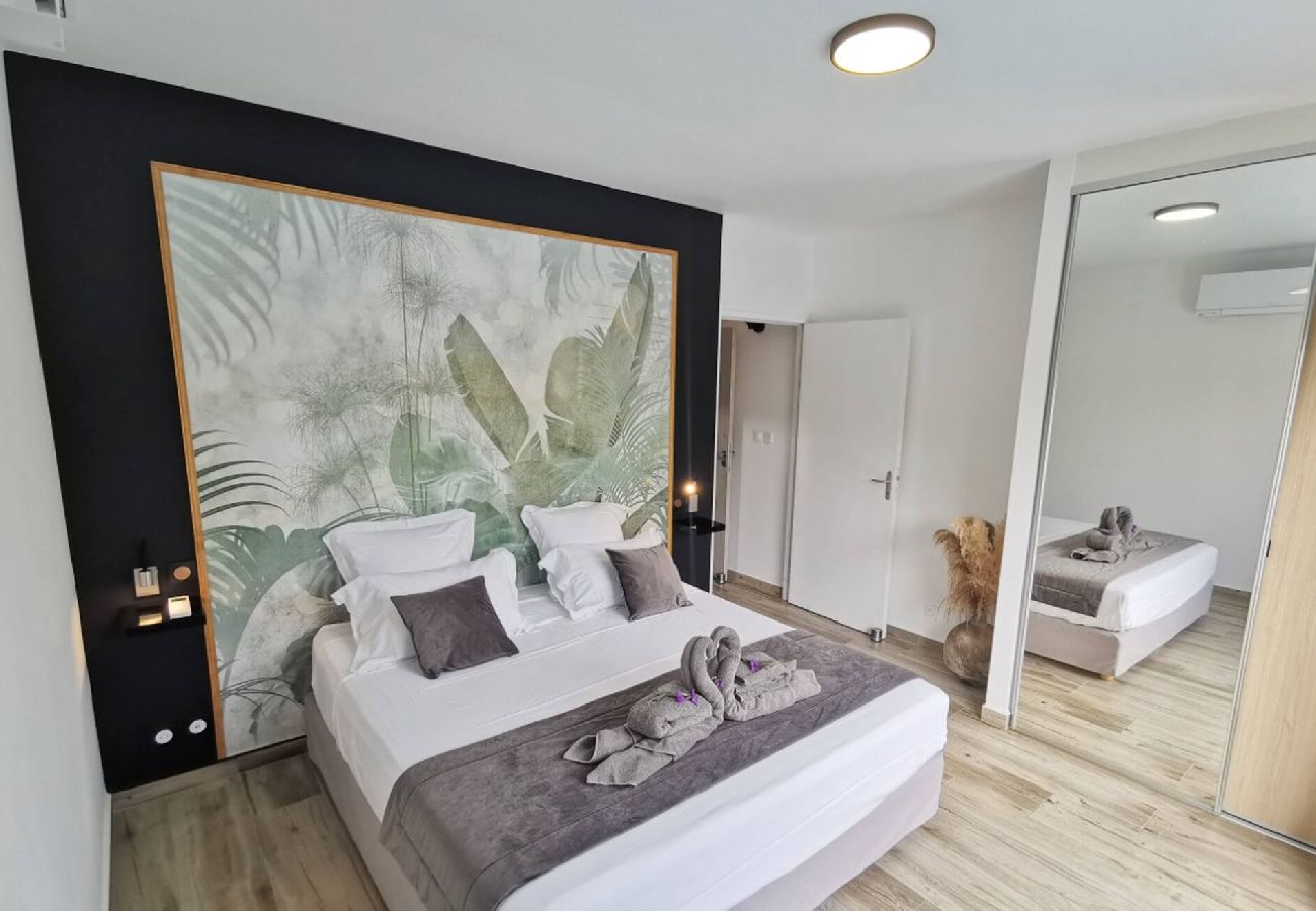 Villa à Sainte-Rose - Villa à Sainte Rose G156A piscine 3ch 8 pers