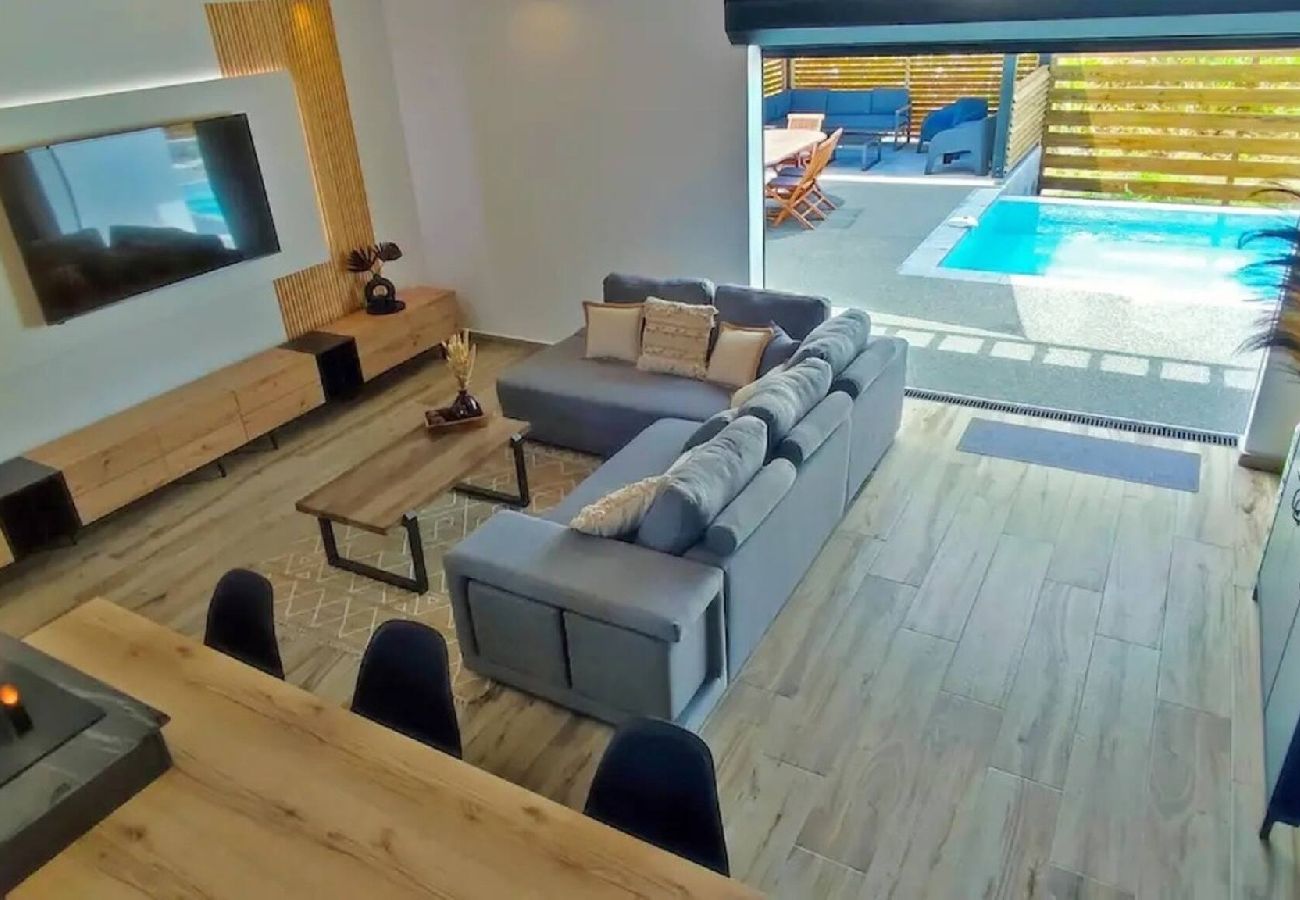 Villa à Sainte-Rose - Villa à Sainte Rose G156A piscine 3ch 8 pers