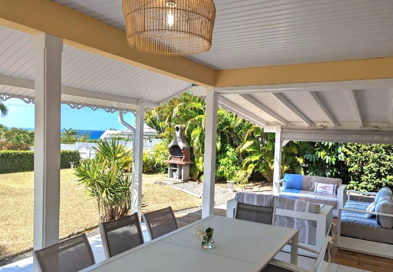Villa à Sainte-Anne - Villa à Sainte Anne G166B 5 ch 12 pers piscine vue