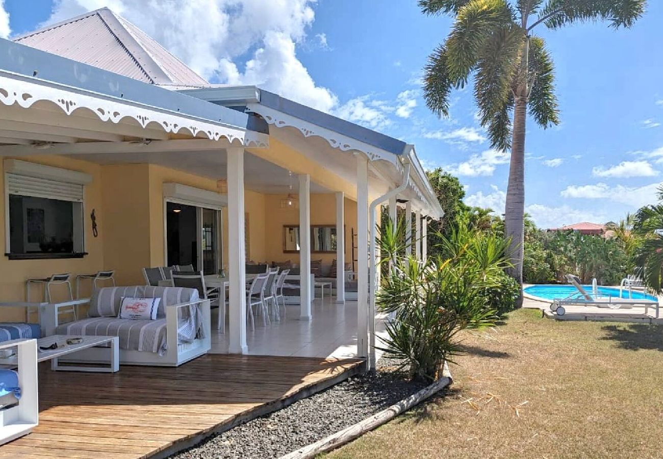 Villa à Sainte-Anne - Villa à Sainte Anne G166B 5 ch 12 pers piscine vue