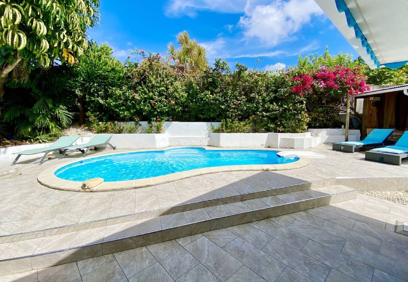 Villa à Saint-François - Villa ref G019 Saint François 1 ch piscine 4 pers