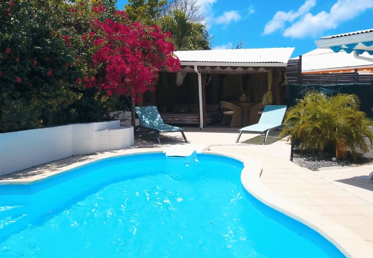 Villa à Saint-François - Villa ref G019 Saint François 1 ch piscine 4 pers