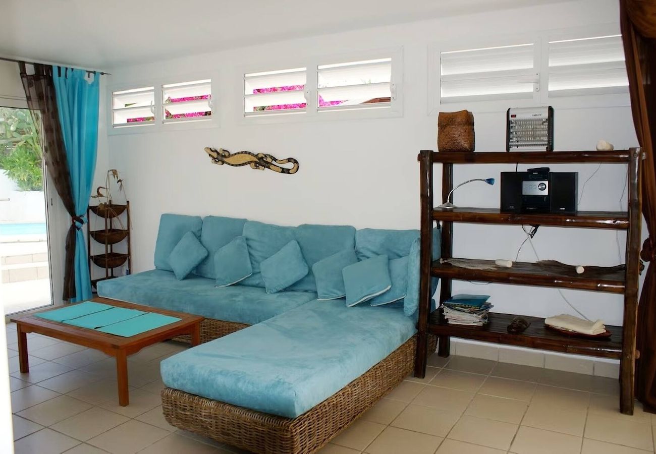 Villa à Saint-François - Villa ref G019 Saint François 1 ch piscine 4 pers