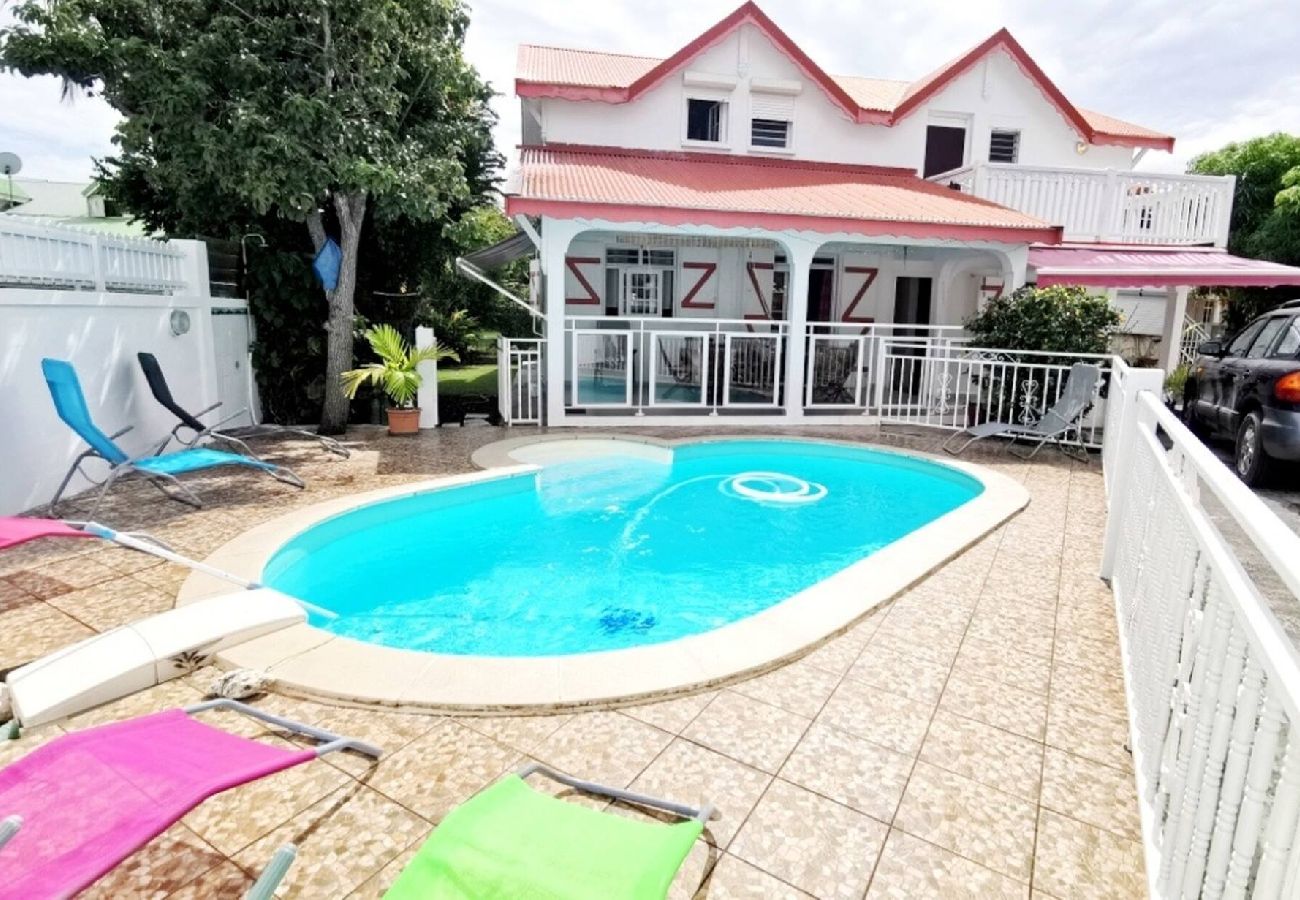 Villa à Saint-François - Villa G155 St François 5 chambres piscine privée