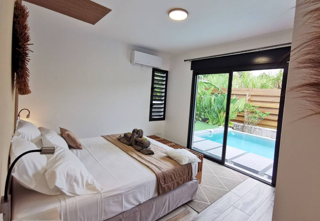 Villa à Sainte-Rose - Villa à Sainte Rose G156B piscine 3ch 8 pers