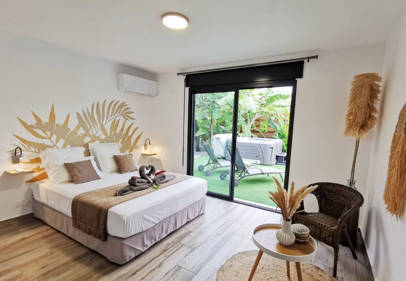 Villa à Sainte-Rose - Villa à Sainte Rose G156B piscine 3ch 8 pers