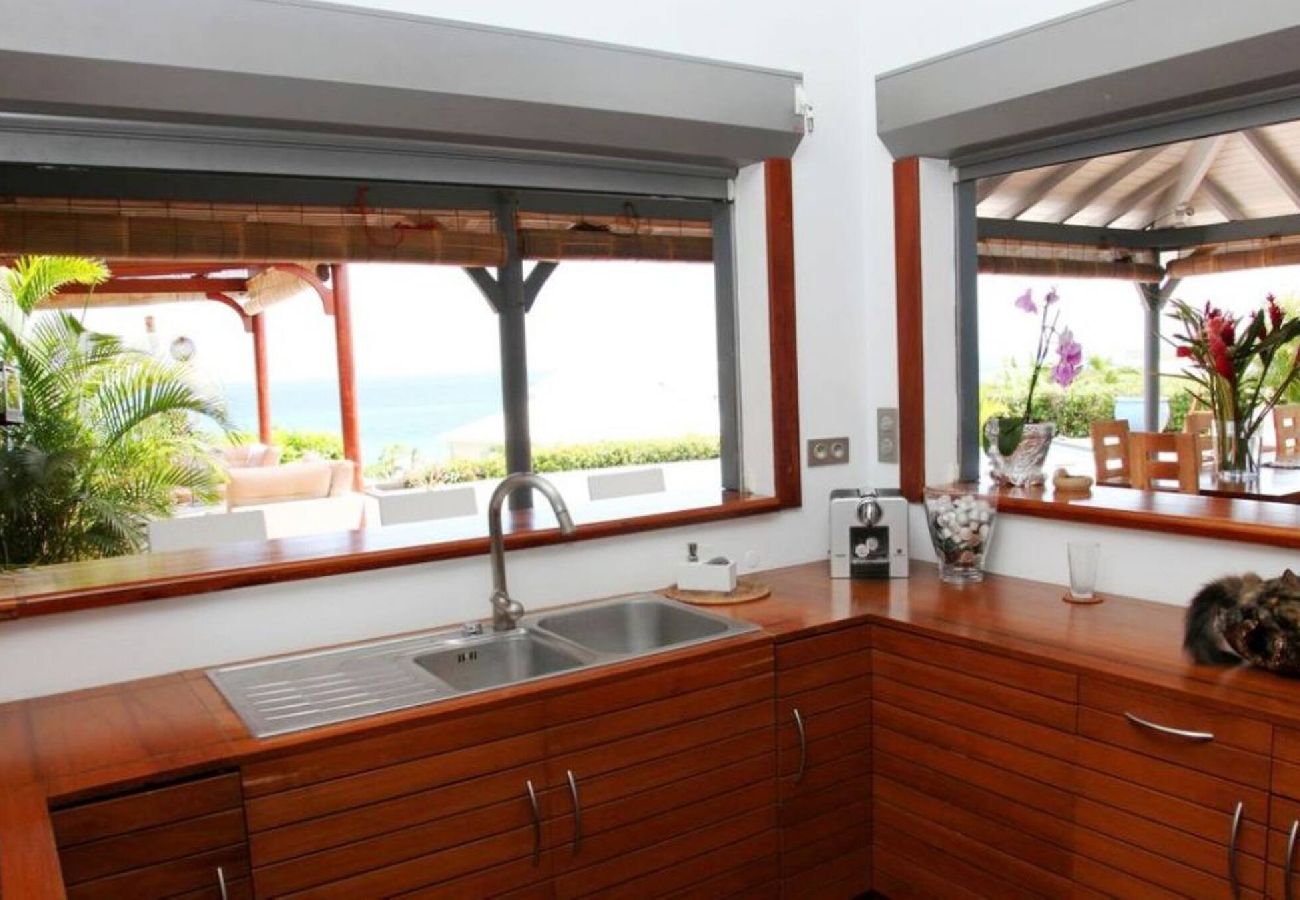 Villa à Sainte-Anne - Villa à Sainte Anne Ref G188 4 ch piscine vue mer