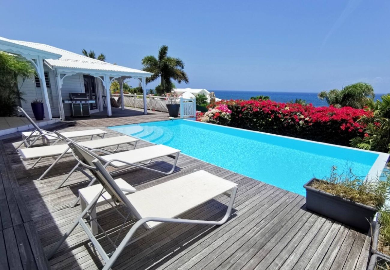 Villa à Sainte-Anne - Villa à Ste Anne G186 - 4 chambres piscine vue mer