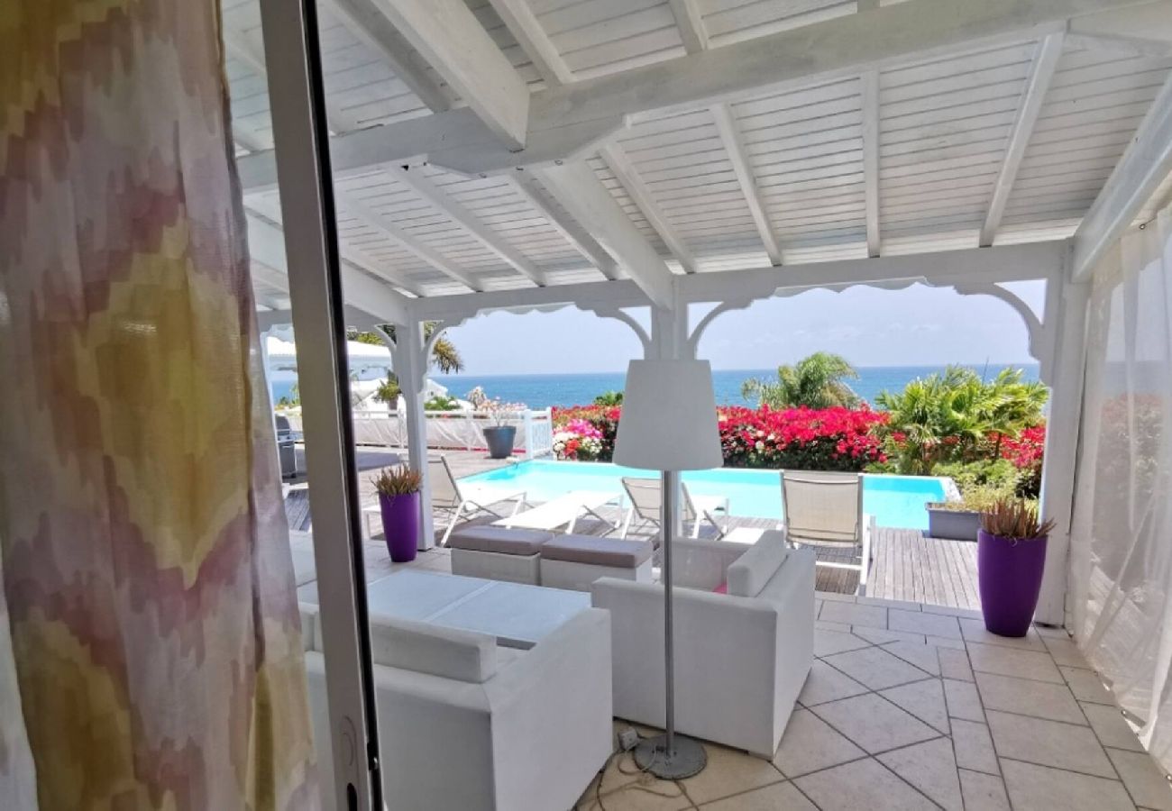 Villa à Sainte-Anne - Villa à Ste Anne G186 - 4 chambres piscine vue mer