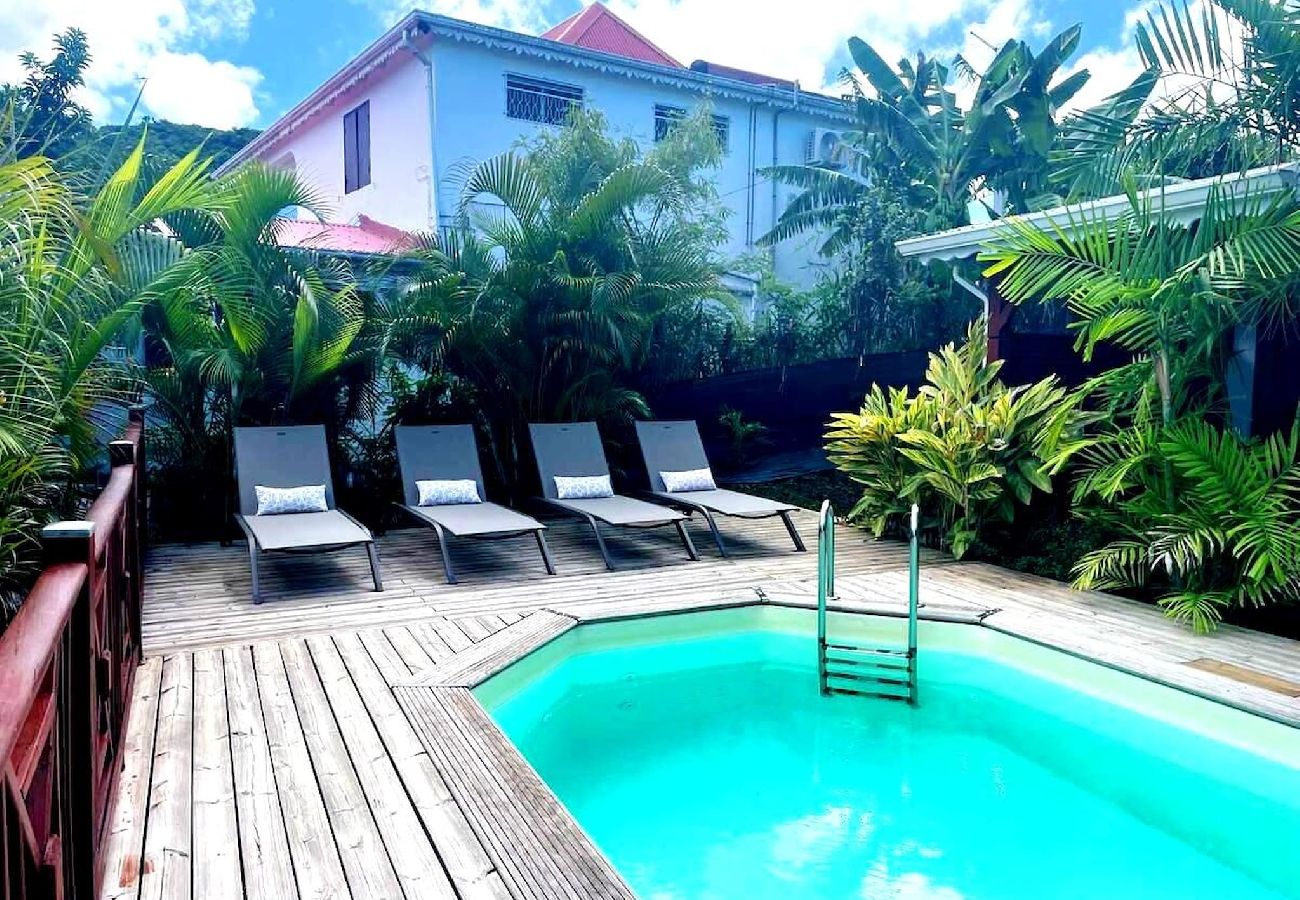 Villa à Bouillante - Villa à Bouillante G072A piscine 2ch 4 pers