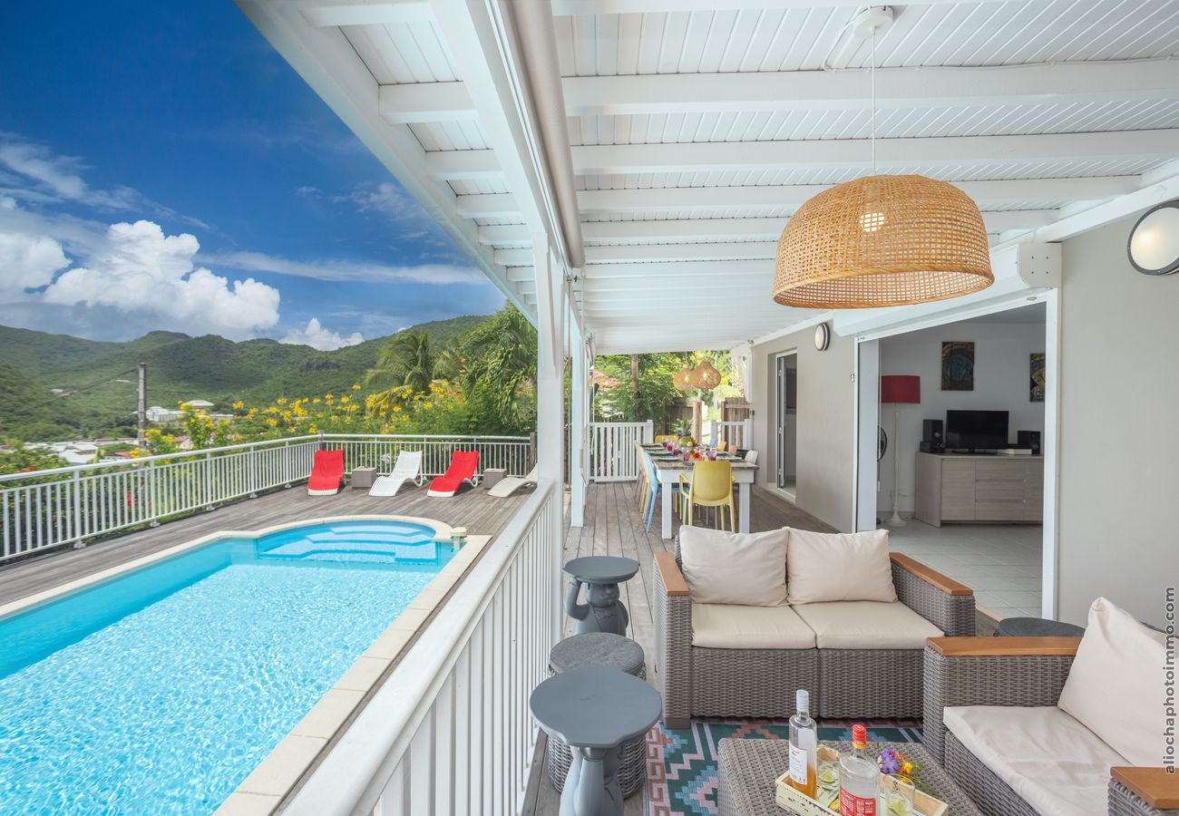 Villa à Les Anses-d'Arlet - Villa aux Anses d'Arlet en Martinique - Ref : M190