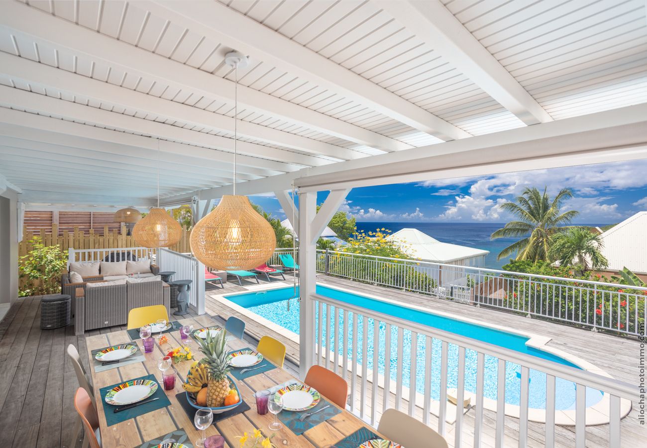 Villa à Les Anses-d'Arlet - Villa aux Anses d'Arlet en Martinique - Ref : M190