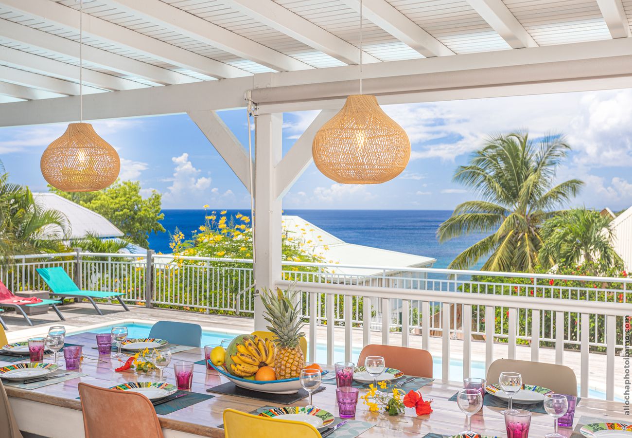 Villa à Les Anses-d'Arlet - Villa aux Anses d'Arlet en Martinique - Ref : M190