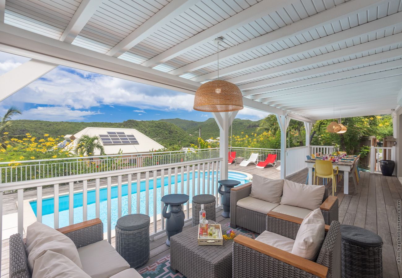 Villa à Les Anses-d'Arlet - Villa aux Anses d'Arlet en Martinique - Ref : M190