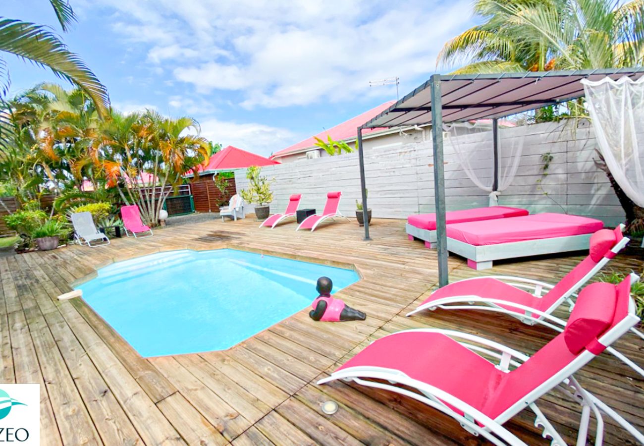 Villa à Saint-François - Villa à Saint François G057 - 3 chambres piscine