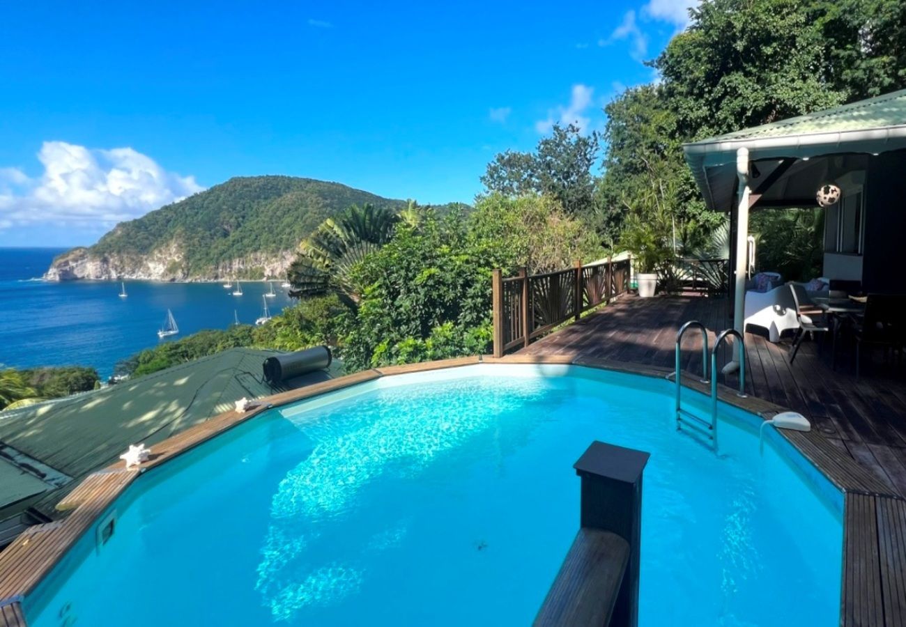 Villa à Deshaies - Villa à Deshaies en Guadeloupe - Ref : G042D