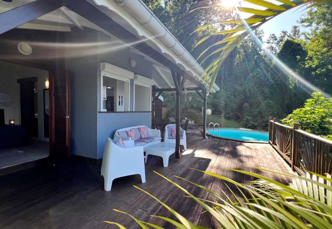 Villa à Deshaies - Villa à Deshaies en Guadeloupe - Ref : G042D