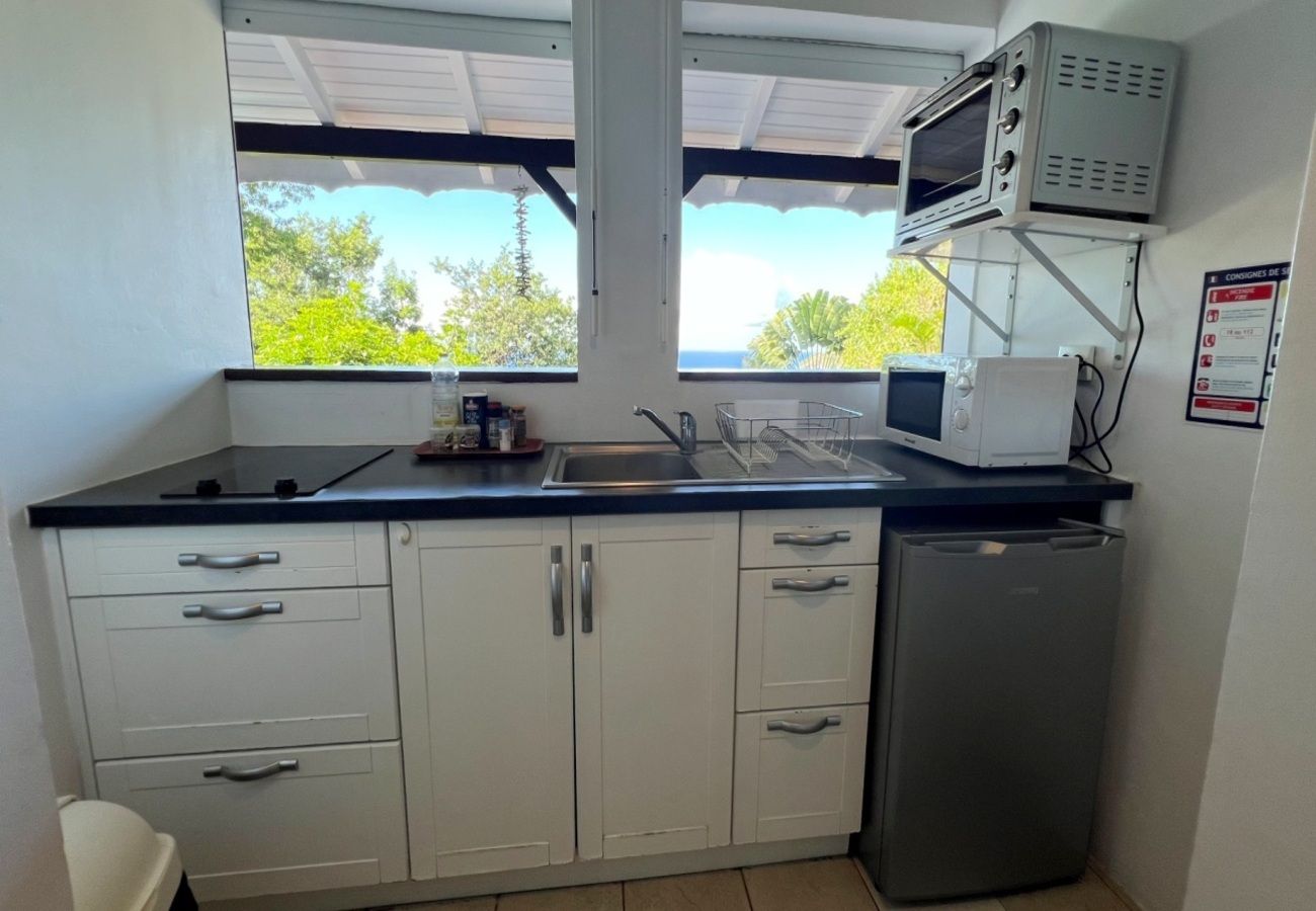 Villa à Deshaies - Villa à Deshaies en Guadeloupe - Ref : G042D