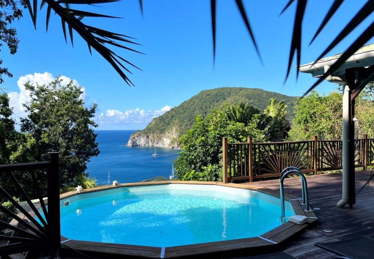 Villa à Deshaies - Villa à Deshaies en Guadeloupe - Ref : G042D