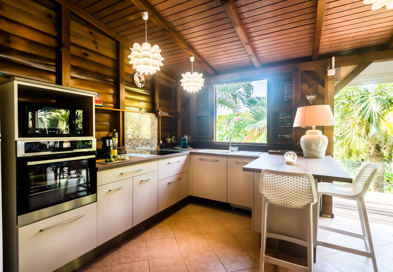 Villa à Bouillante - Villa à Bouillante en Guadeloupe - Ref : G109A