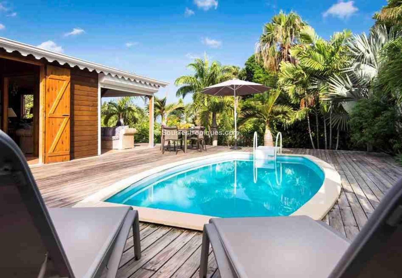 Villa à Bouillante - Villa à Bouillante en Guadeloupe - Ref : G109A