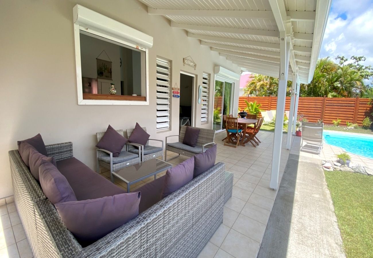 Villa à Saint-François - Villa à St François en Guadeloupe - Ref : G120B
